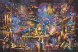 Puzzle Bibliothèque magique 3000 pièces de Ravensburger