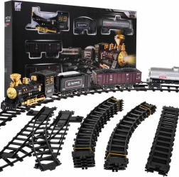 Ensemble de train enfant avec effet de fumée