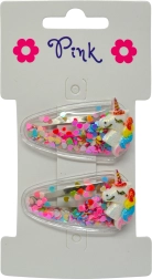 Pinces à cheveux avec licorne, 2 pcs