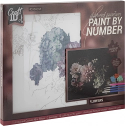 Peinture diamant fleurs 40x50 cm