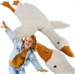 Grande oie en peluche 130cm pour enfants