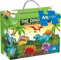 Puzzle de sol Dinosaures maxi