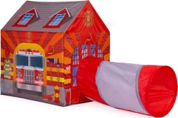 Maison de pompiers IPLAY tente pour enfants avec tunnel