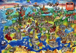 Puzzle ANATOLIAN Monde européen 1500 pièces