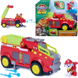 La Pat’ Patrouille Dino Rescue Responder – véhicule de pompiers de Marshall avec figurine et projectiles (25 cm)