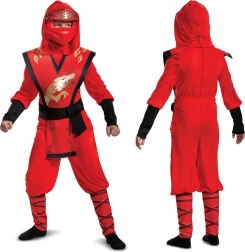 Costume pour enfant LEGO NINJAGO Kai 7–8 ans (127–136 cm)