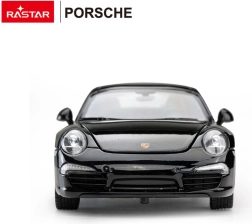 Modèle en métal 1:24 Porsche 911 noir RASTAR