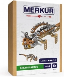 Jeu de construction MERKUR Ankylosaurus, 130 pièces