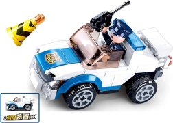 Sluban Police voiture à friction