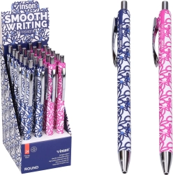 Stylo à encre hybride 0,7 mm – bleu