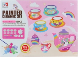 Set de peinture pour service à thé licorne