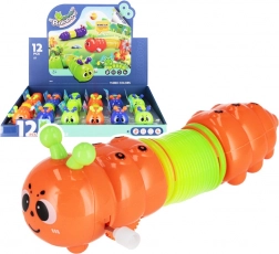 Chenille à remontoir – jouet en plastique mobile 14 cm
