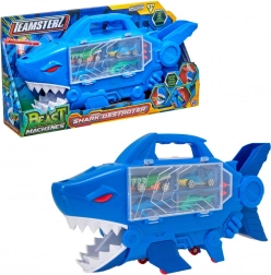 Teamsterz Destructeur requin avec rampe et 2 petites voitures