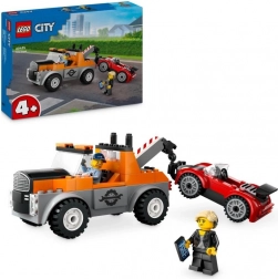 LEGO City 60435 Dépanneuse et réparation de voiture de sport