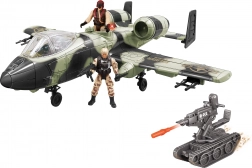 Avion avec figurines et effets