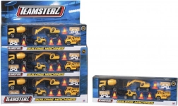 Ensemble mini de construction Teamsterz avec engins de chantier