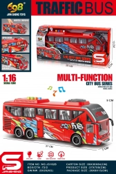 Autobus rouge 1:16 – jouet pour enfants