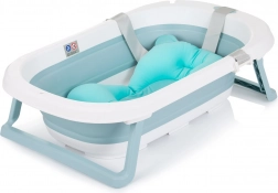 Baignoire pliable pour enfant Isla avec coussin de bain Chipolino – Bleu