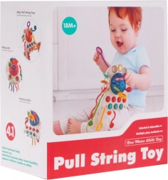 Jouet sensoriel multifonction pour tout-petits – pieuvre 4‑en‑1