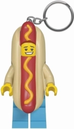 Porte-clés lumineux Lego Iconic Hot Dog