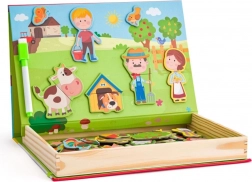 Puzzle magnétique en boîte – ferme