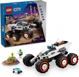 LEGO City rover spatial et exploration de la vie extraterrestre