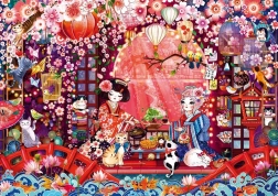 Puzzle Cérémonie du thé japonaise 500 pièces