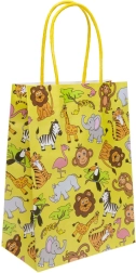Sac cadeau en papier Animaux Sauvages