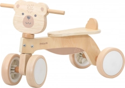 Draisienne en bois POLARB ourson avec roues silencieuses