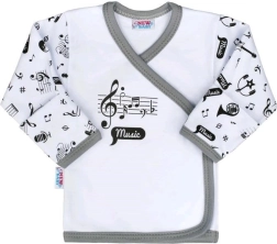 Chemisette bébé en coton New Baby Music
