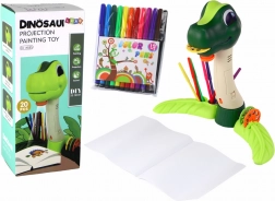 Projecteur de dessin Dino avec sons et accessoires