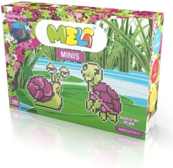 Meli minis shells 2 en 1 – escargot et tortue, 500 pièces