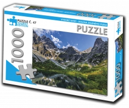 Puzzle Édition Touristique Hautes Tatras, Vallée du Lac Vert 1000 pièces