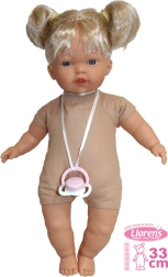 Poupée réaliste Aitana avec corps souple et sons 33 cm