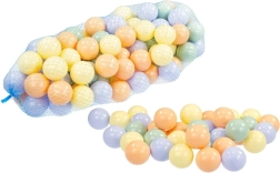 Balles en plastique colorées pour piscine - 100 pièces