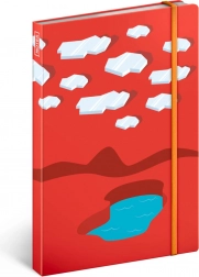 Carnet Ice Surfers à reliure rigide