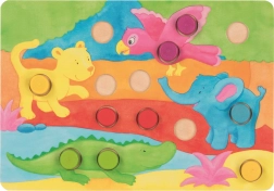 Jeu d’insertion avec dé En couleurs GOKI