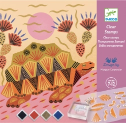 Set de tampons avec motifs et animaux de Djeco