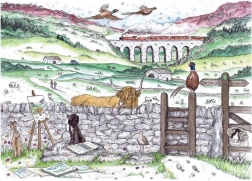 Puzzle Ravensburger La vie dans le Yorkshire 1000 pièces