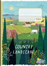 Cahier scolaire A5 ligné 12 mm Nature 20 feuilles