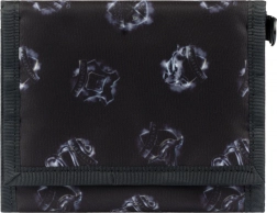 portefeuille noir avec impression Harry Potter Poudlard