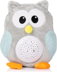 Chipolino chouette en peluche avec projecteur et musique