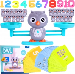 Balance chouette – jeu éducatif de calcul