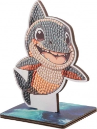 Peinture diamant Océan : Requin