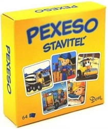 Pexeso Stavitel machines de construction