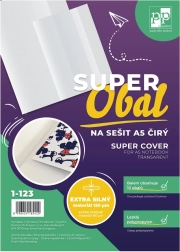 Couverture transparente pour cahier A5