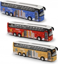 Autobus à distance en métal à roue libre