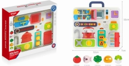 Table de manipulation en valisette pour enfants