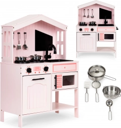 Cuisinette en bois pour enfants Ecotoys
