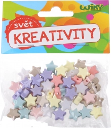 Perles colorées Étoiles 15g